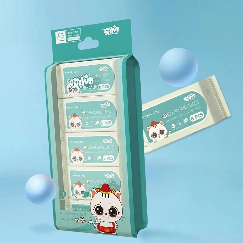 Khăn ướt mini qian hui