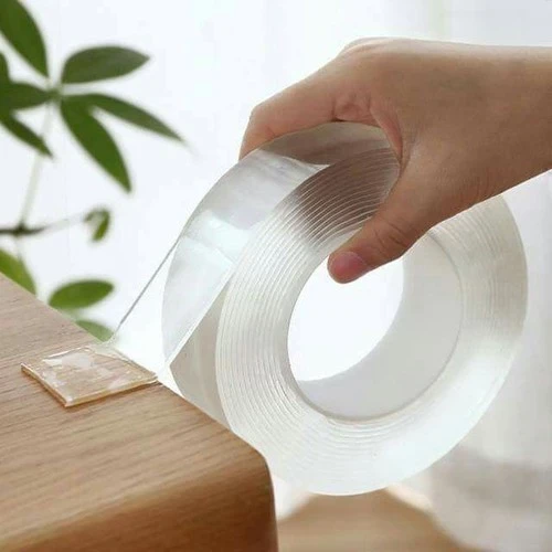 Băng dính trong suốt 2 mặt 5m