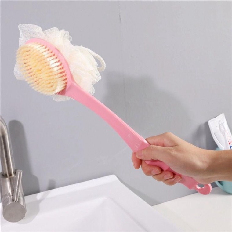 Bàn chải kì lưng size bé