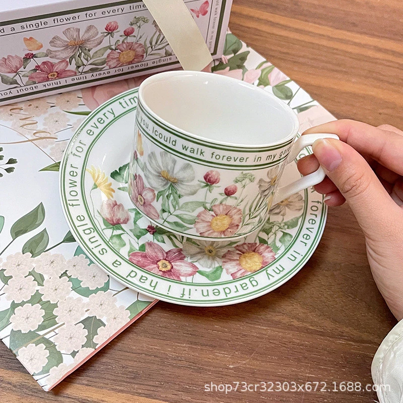 Bộ dĩa cốc hoa mùa thu
