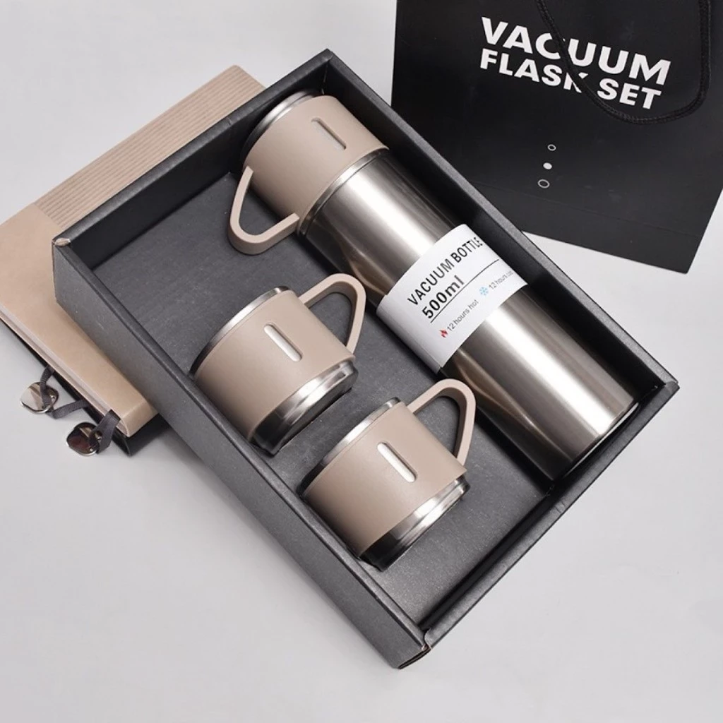 Bộ bình giữ nhiệt kèm 2 cốc
