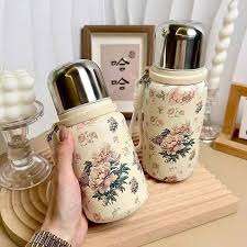 Bình giữ nhiệt họa tiết hoa