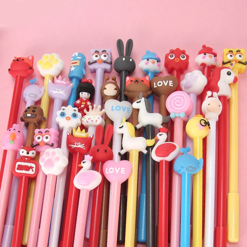 Set bút bi đầu thú 20 cái