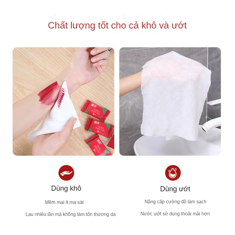 Gói 20 khăn mặt nén tròn