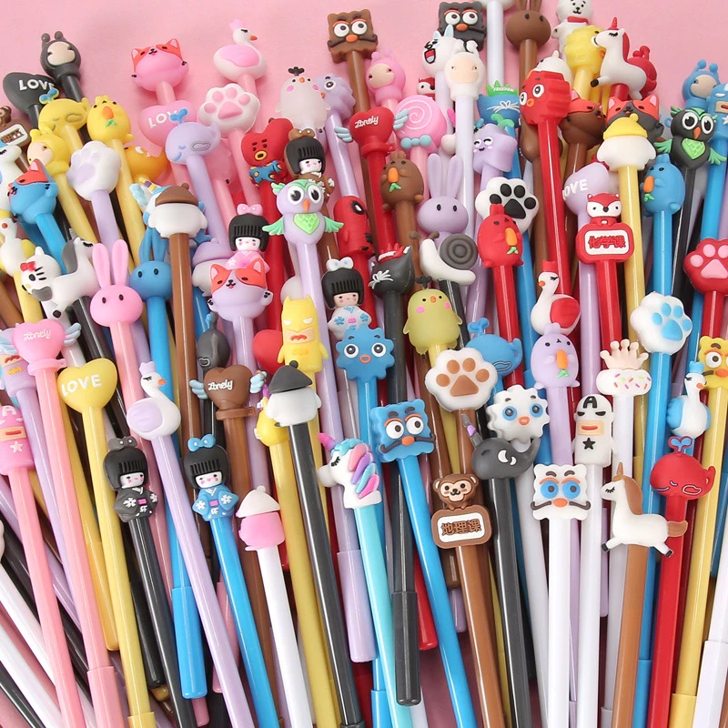 Set bút bi đầu thú 20 cái
