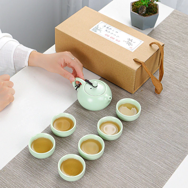 Bộ ấm trà sương mai