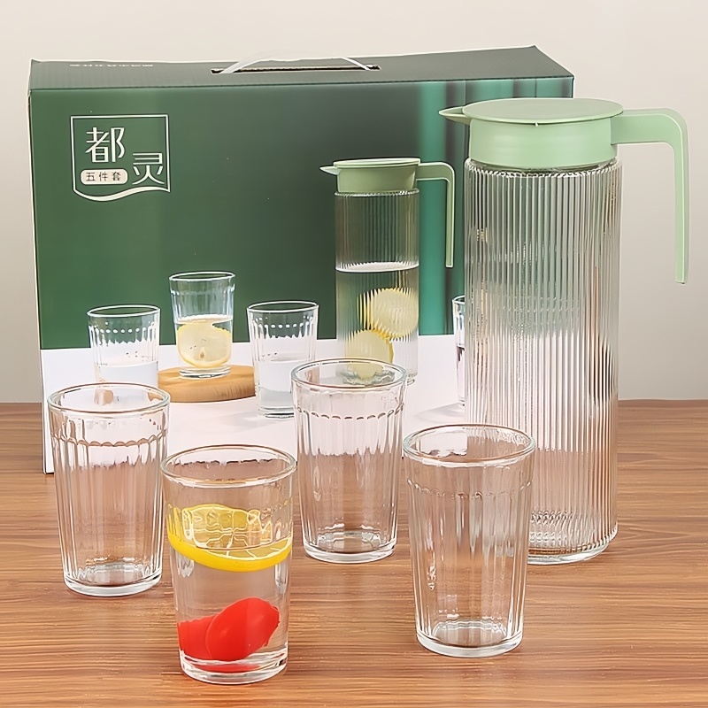 Set thủy tinh kèm 4 cốc