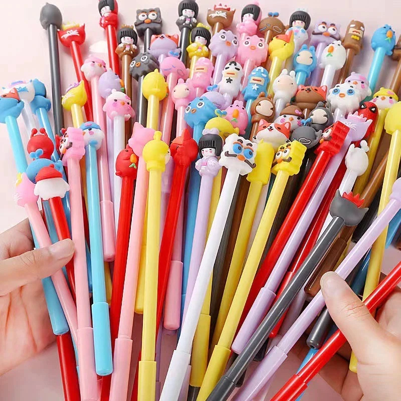 Set bút bi đầu thú 20 cái
