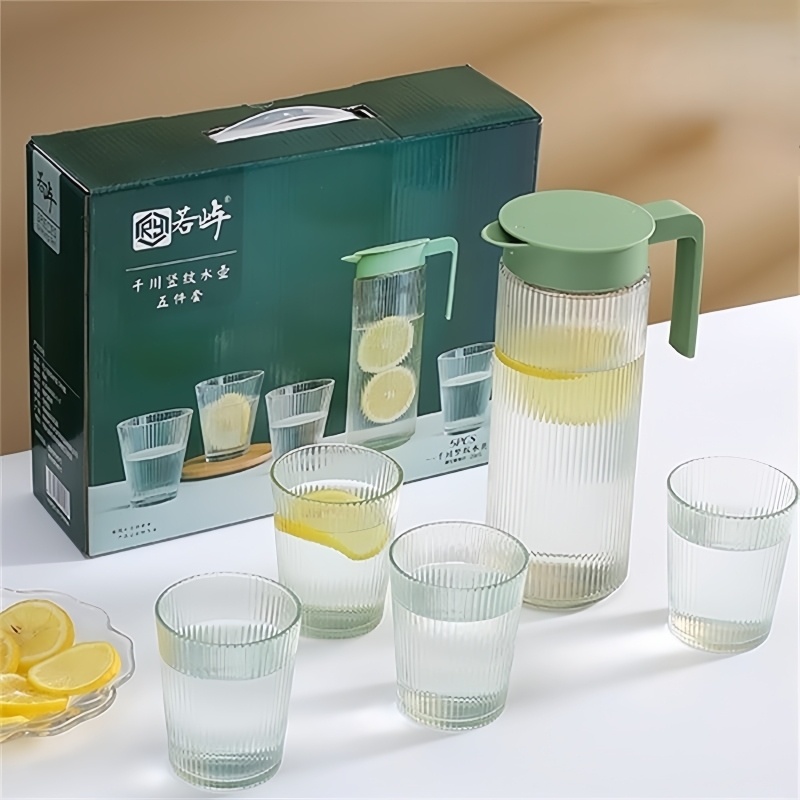 Set thủy tinh kèm 4 cốc
