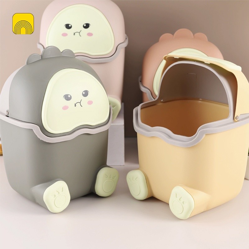 Thùng rác mini để bàn hình thú