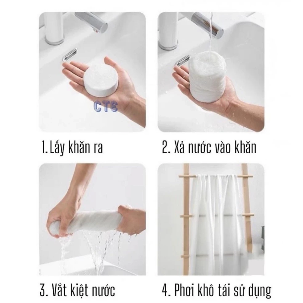 Khăn tắm nén Daihao