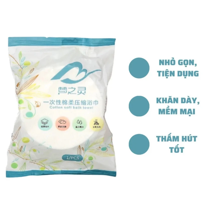 Khăn tắm nén Daihao