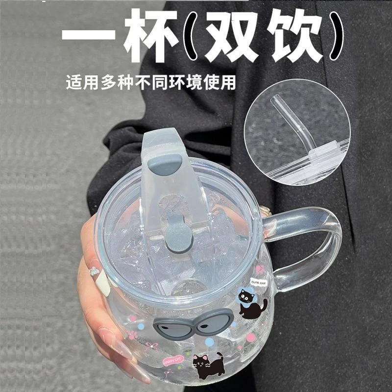 Cốc nước tay cầm 500ml