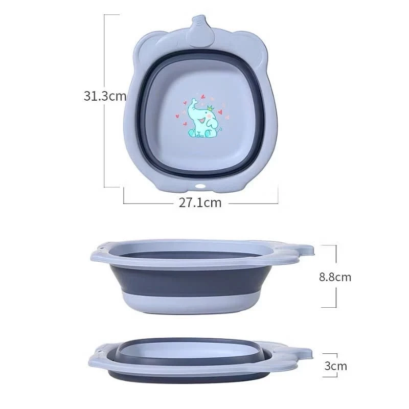 Chậu gấp gọn con voi