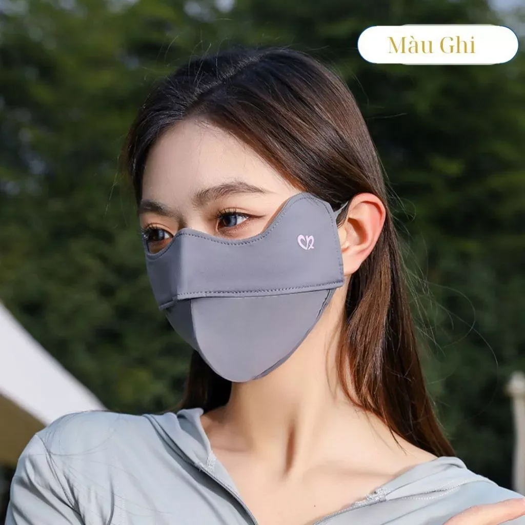 Khẩu trang chống nắng ninja 2 lớp