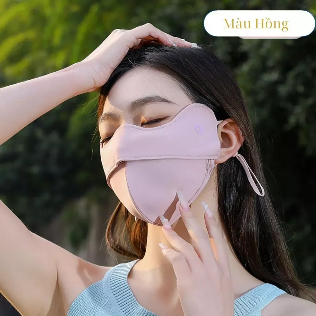 Khẩu trang chống nắng ninja 2 lớp