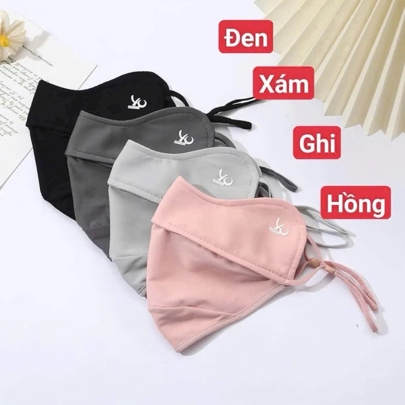 Khẩu trang chống nắng ninja 2 lớp