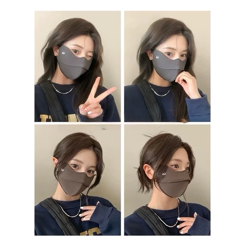 Khẩu trang chống nắng ninja 2 lớp