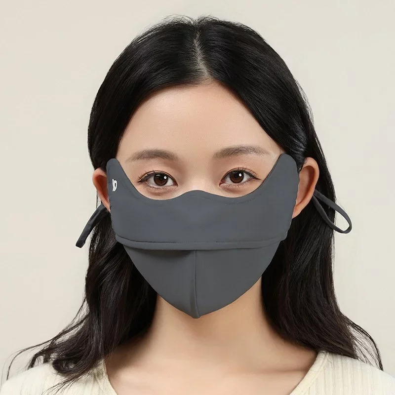 Khẩu trang chống nắng ninja 2 lớp