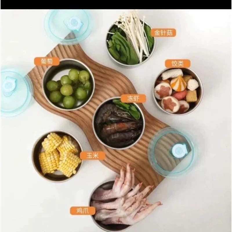 Hộp thực phẩm tròn 304