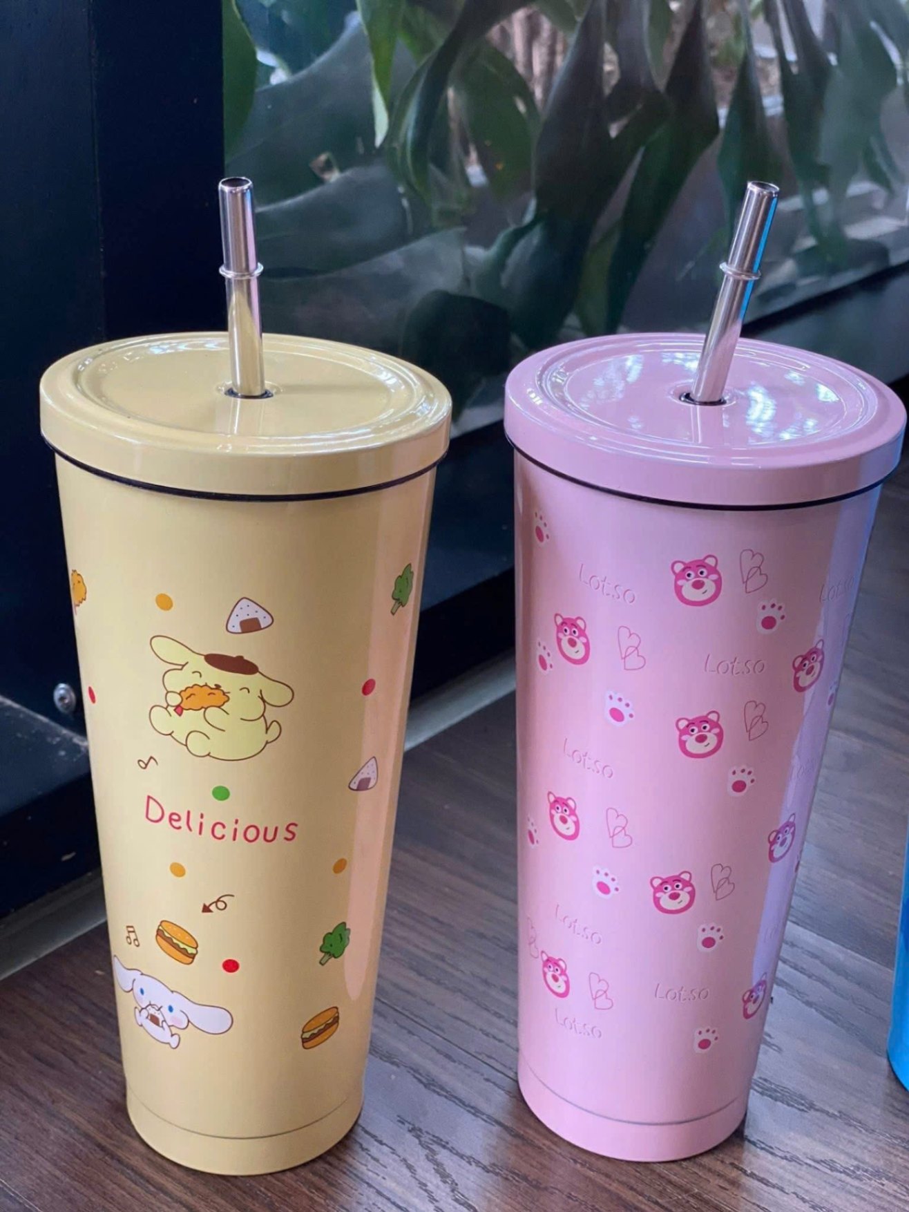 Cốc giữ nhiệt gấu