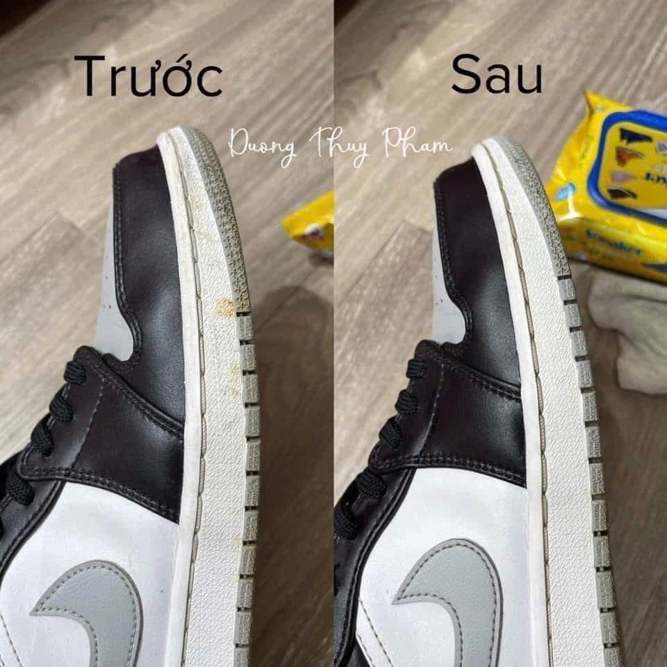 Giấy lau giày thần thánh sneaker