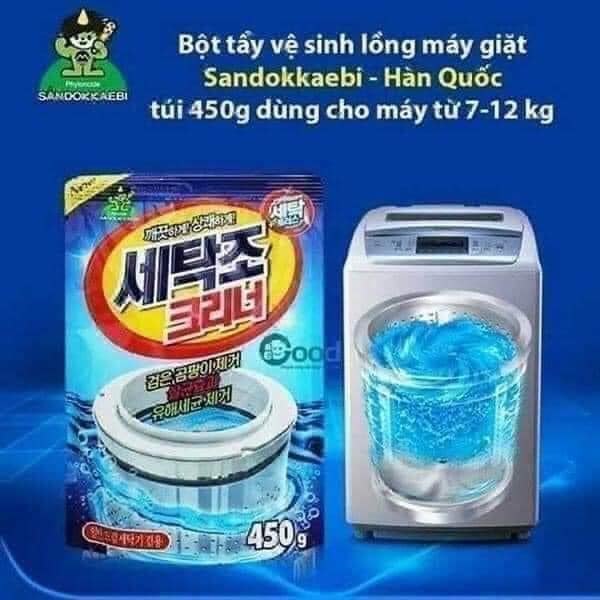 Gói tẩy lòng máy giặt