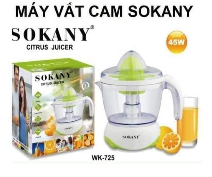 Vắt cam điện Sokany đen đắt