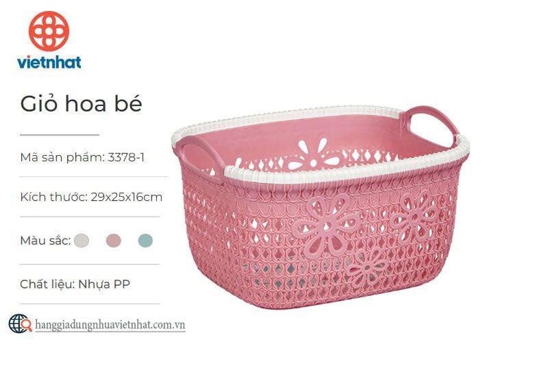 Giỏ hoa Việt Nhật size nhỡ
