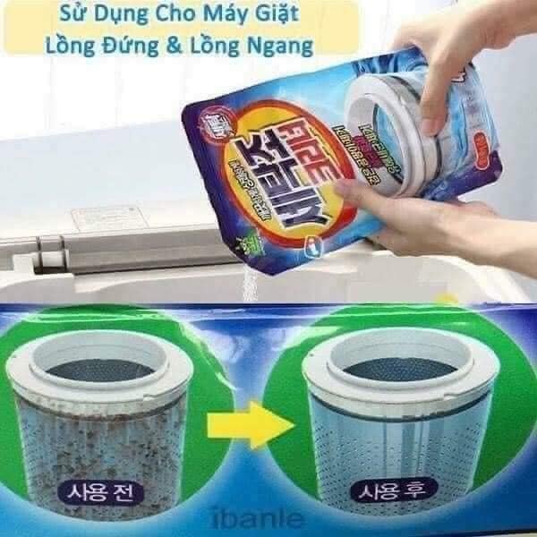 Gói tẩy lòng máy giặt