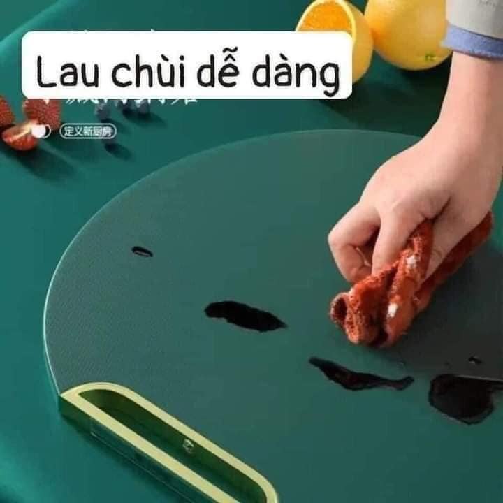 Thớt nhựa xanh
