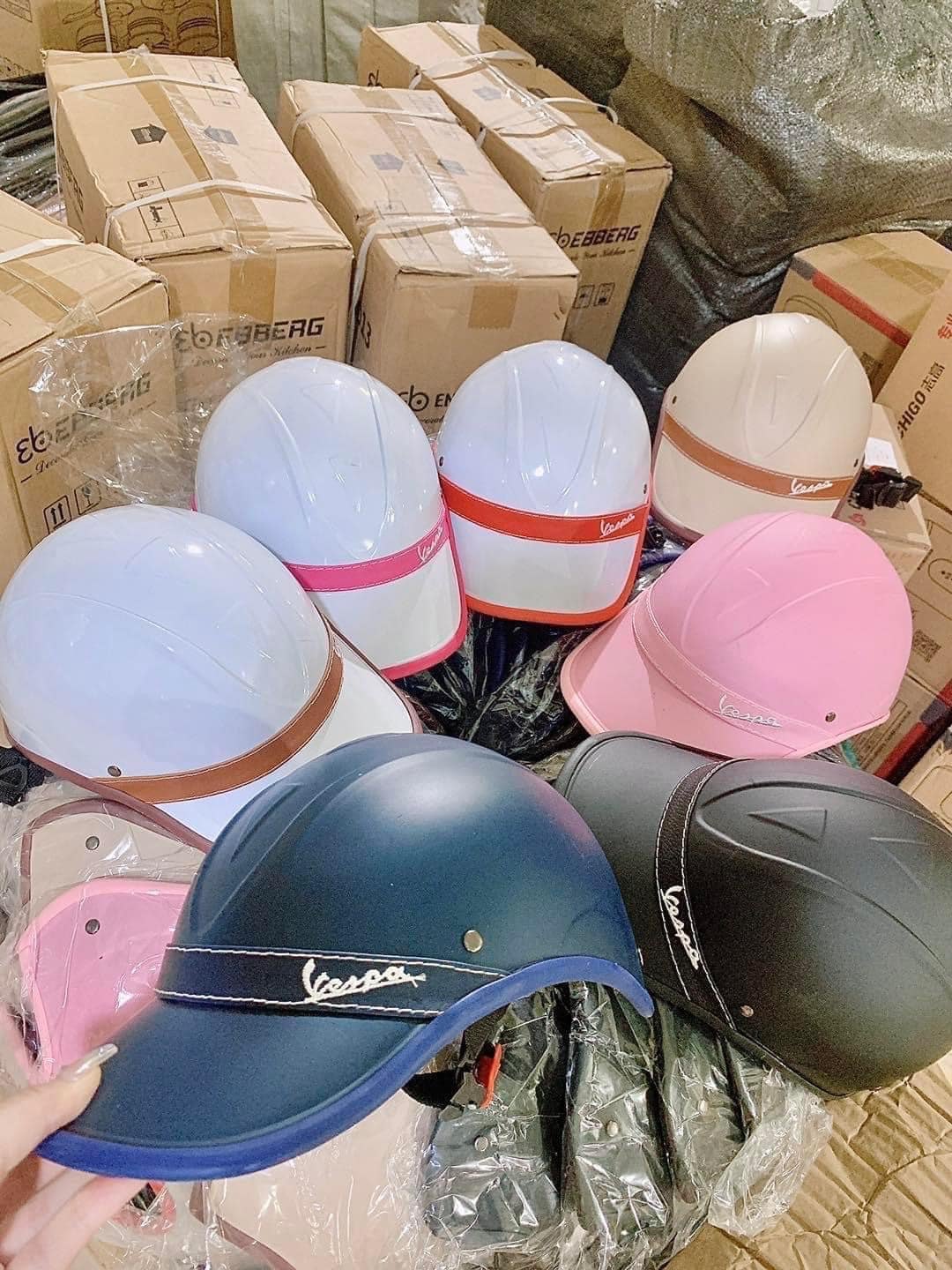 Mũ bảo hiểm vespa