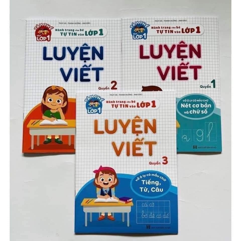 Set 10 sách tập viết