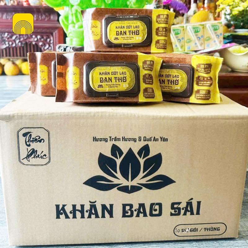 Gói giấy lau bàn thờ Bao Sái
