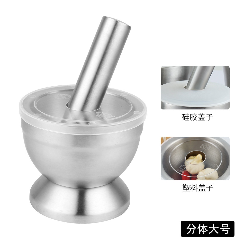 Bộ chày cối inox size 14.5cm