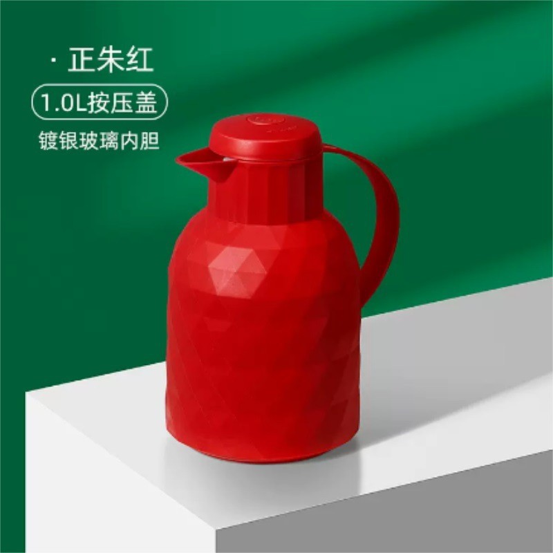 Ấm giữ nhiệt lõi thủy tinh 1 Lít