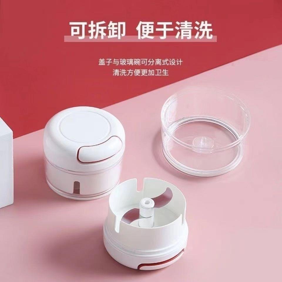 Máy xay tỏi mini kéo dây
