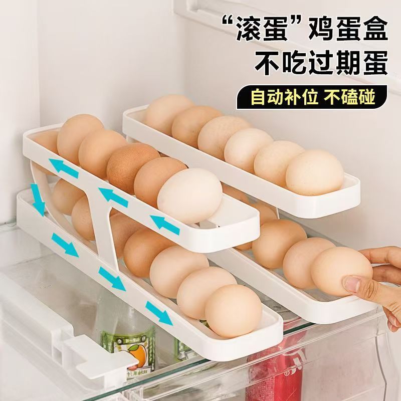 Khay đựng trứng 2 tầng