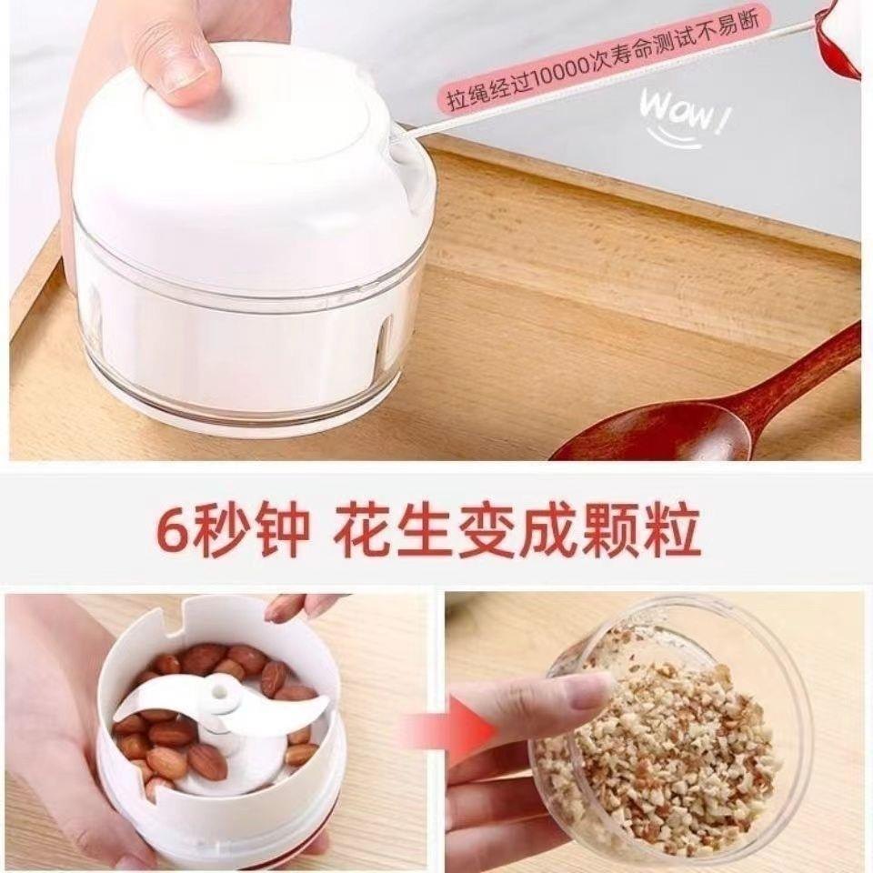 Máy xay tỏi mini kéo dây