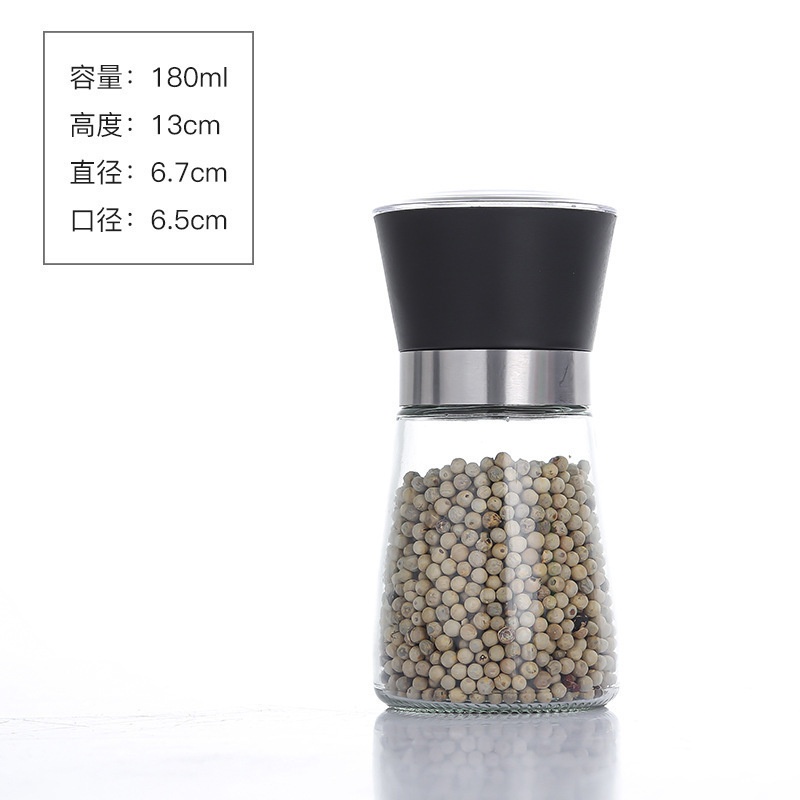 Lọ xay tiêu nắp inox