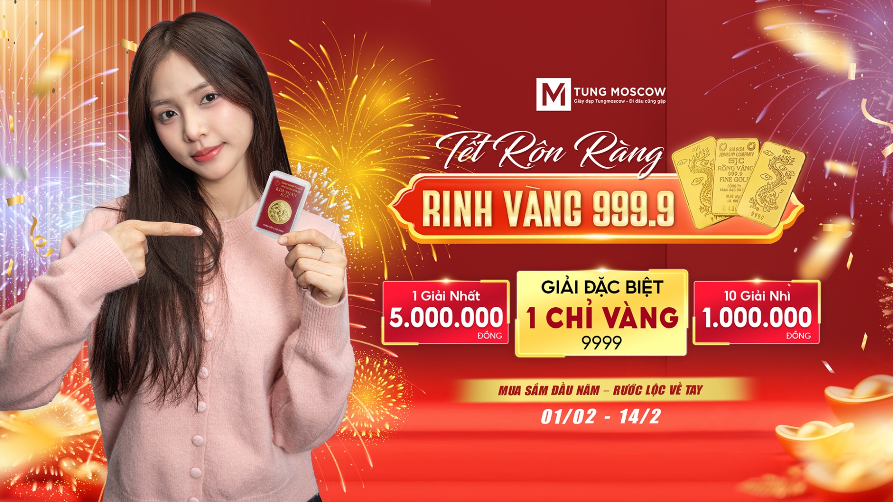 TÙNG MOSCOW | TẾT RỘN RÀNG - RINH VÀNG 9999