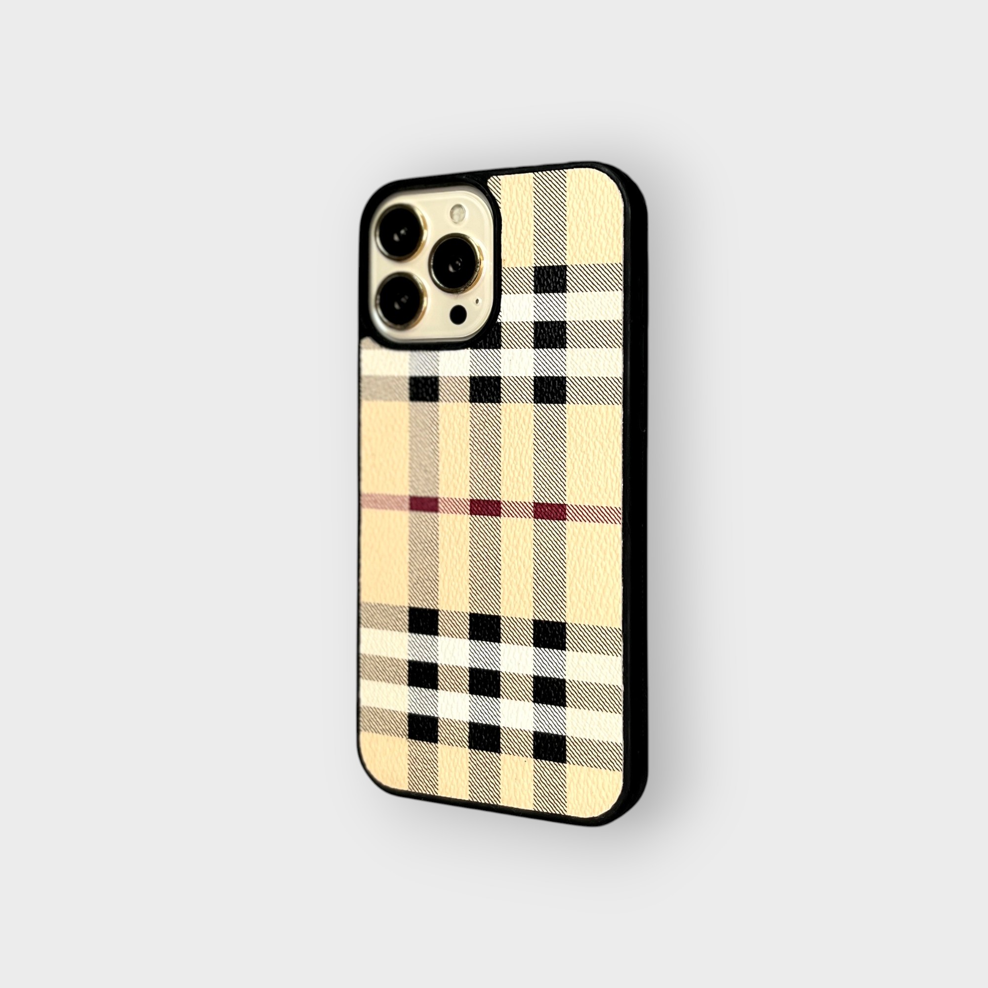LS0139 - Ốp da thủ công viền đen - Burberry - Burberry - 13 Promax