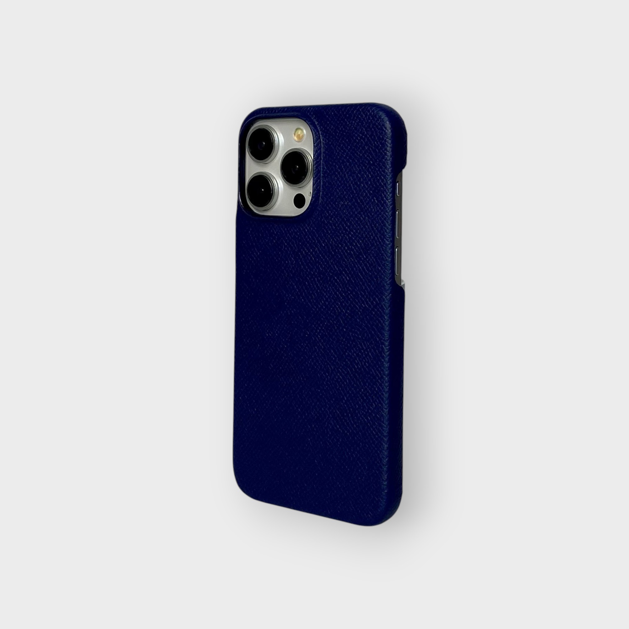 LS0216 - Ốp da thủ công viền full da - Epsom - E3 Xanh navy - 15 Promax