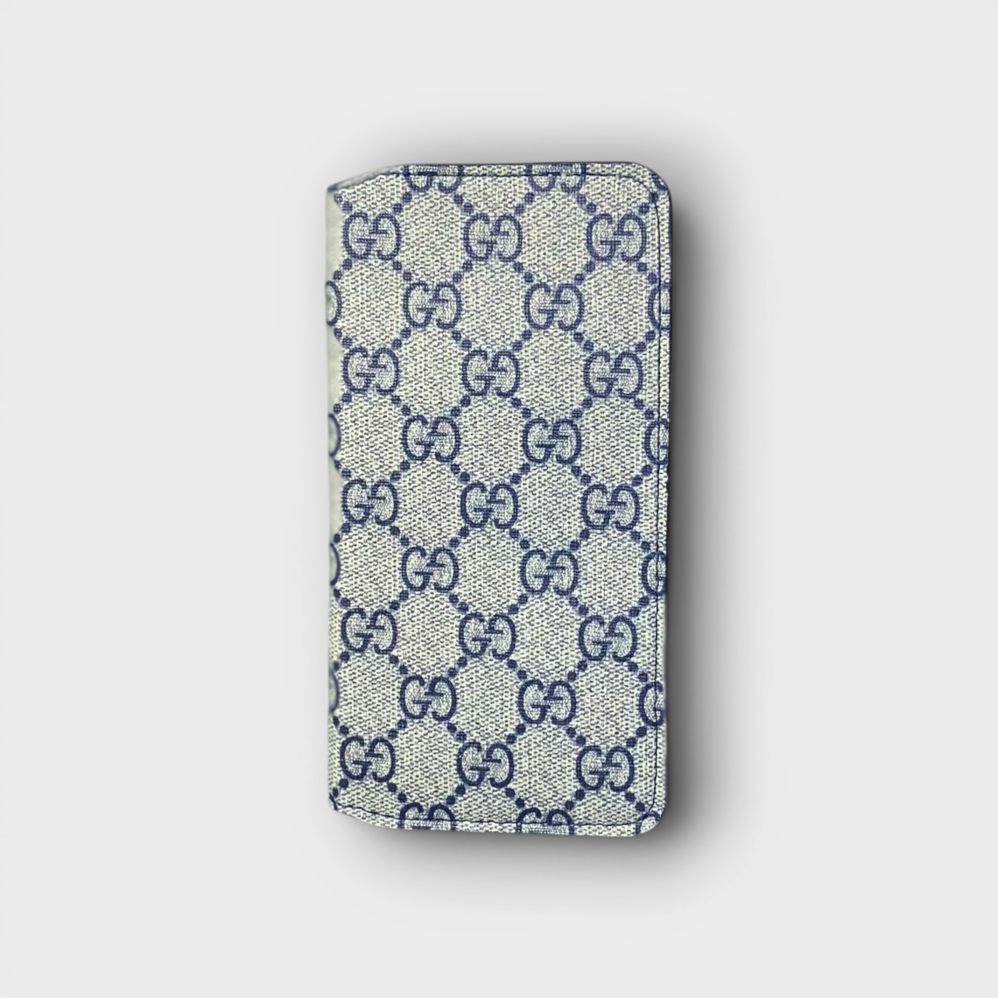 LS0608 - Bao da thủ công viền đen Flip - Gucci - Gucci Xanh - 13 Promax