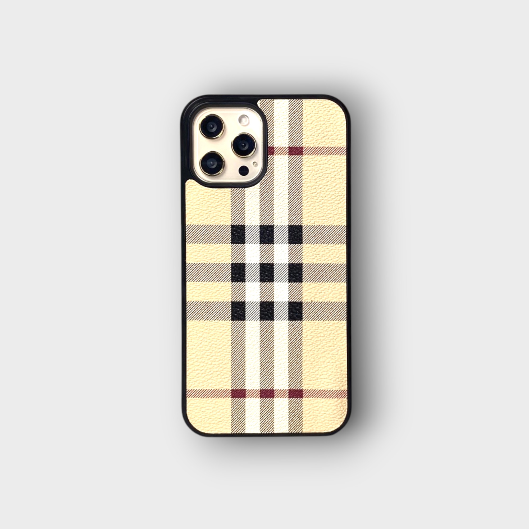 LS0747 - Ốp da thủ công viền đen - Burberry - Burberry - 12 Promax