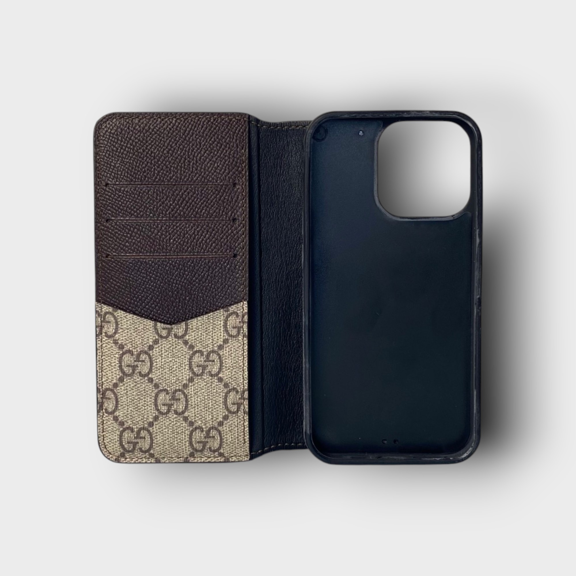 LS0873 - Bao da thủ công viền đen Flip - Gucci - Gucci Basic - 13 Pro