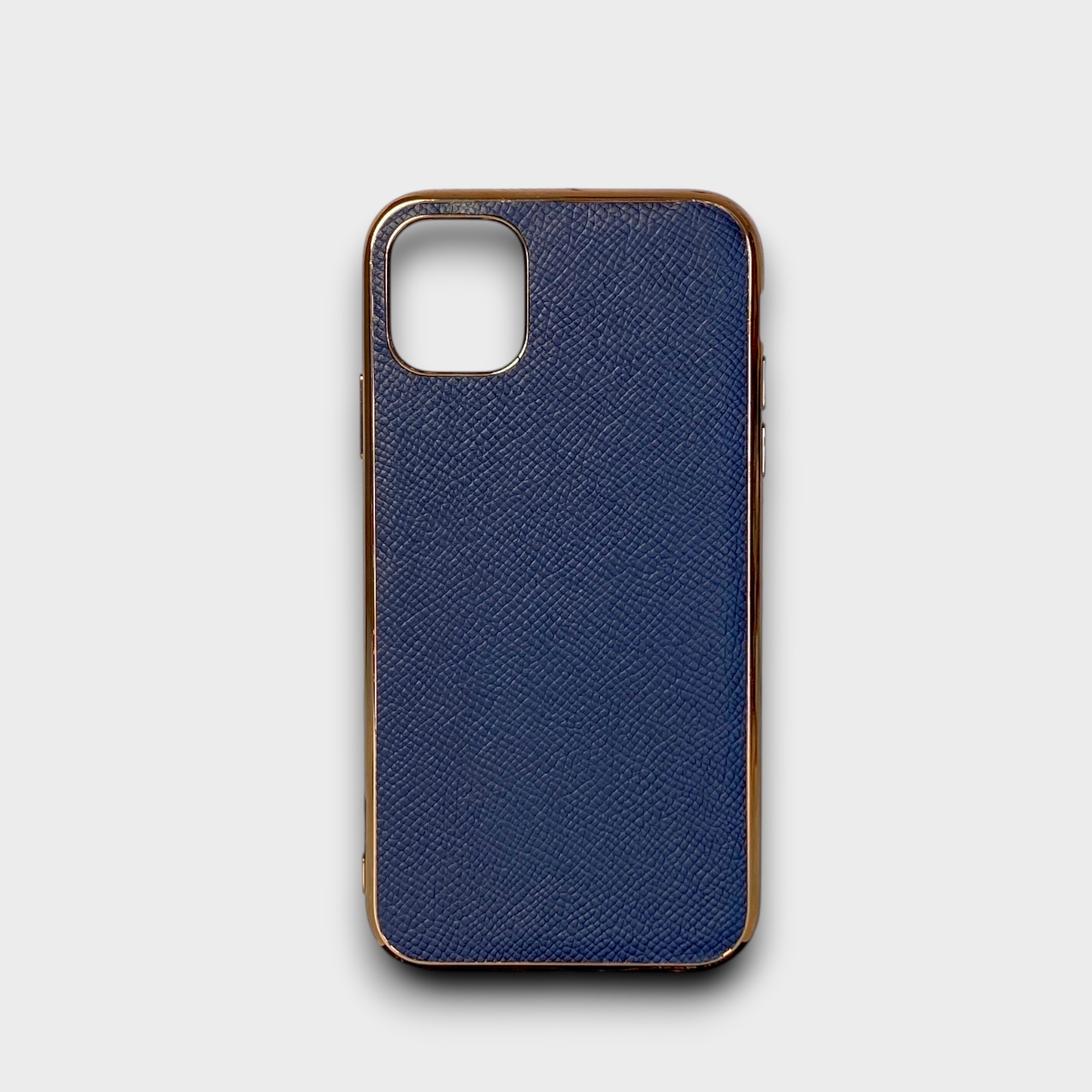 LS1302 - Ốp da thủ công viền gold - Epsom - E3 Xanh navy - 11