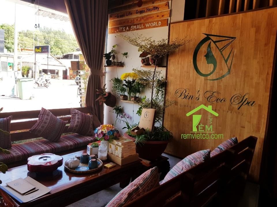 Thiết kế Rèm spa cho Bin_s Eco tại Phú Quốc