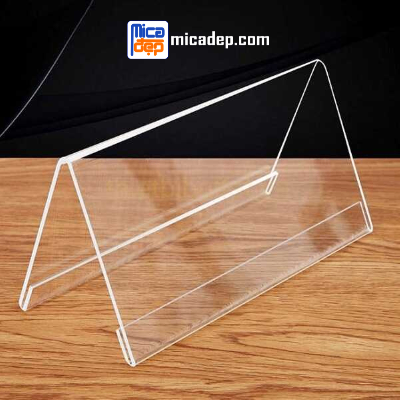 Biển Chức Danh Mica Chữ A – Gia Công Kệ Mica