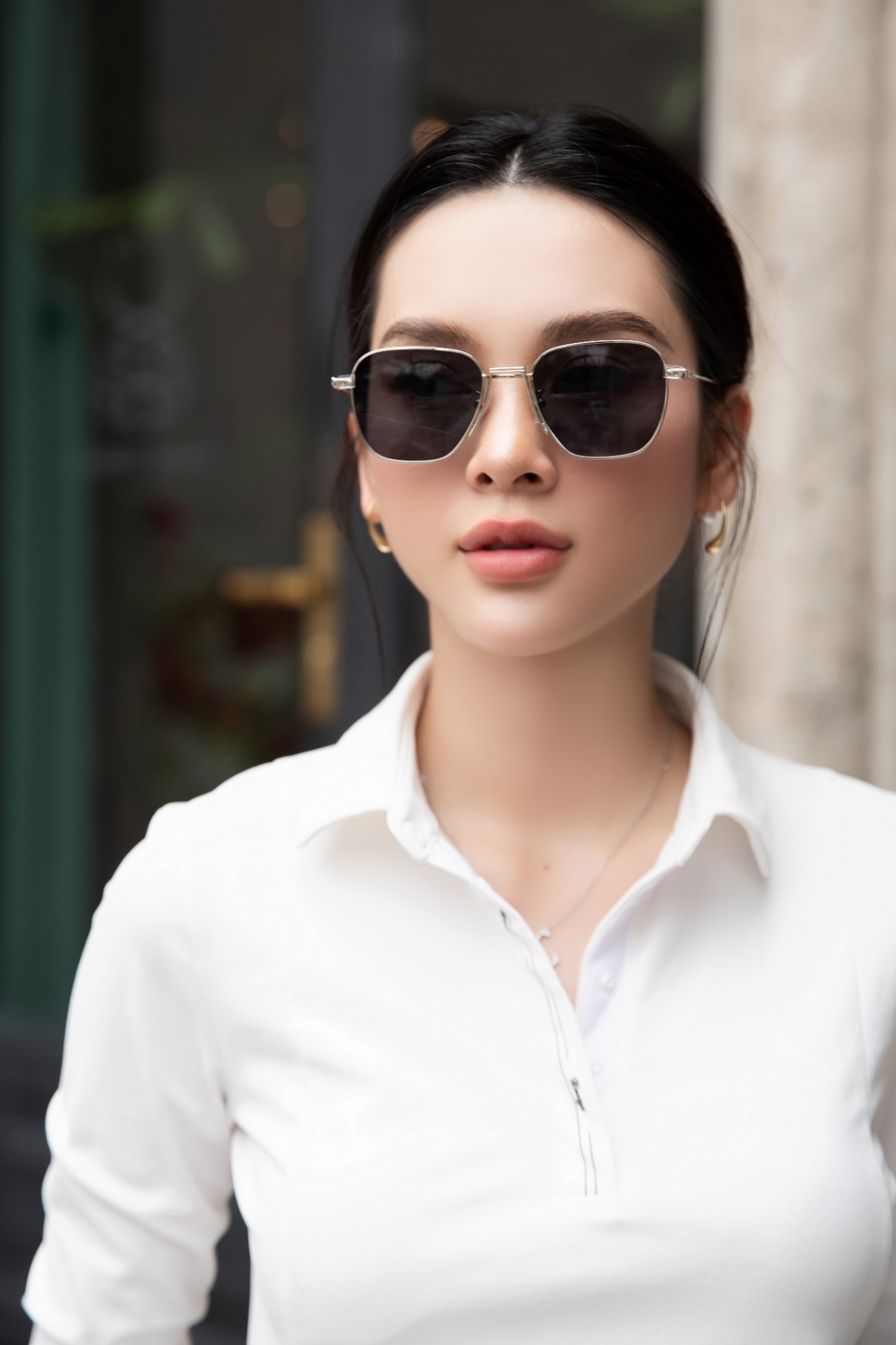 22K107 - Kính 107 Bạc đen nOneuf.studio - 0820